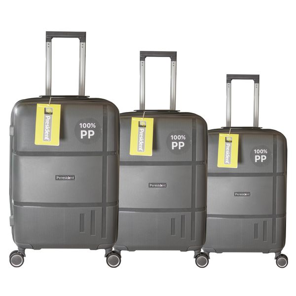 مجموعه سه عددی چمدان پرزیدنت کد 01