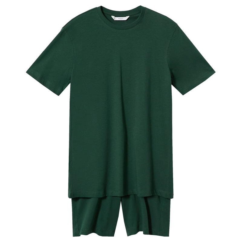 ست تی شرت و شلوارک مردانه مانگو مدل GE306SLEE