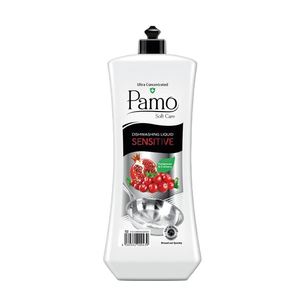 مایع ظرفشویی پامو مدل cranberry حجم 900 میلی لیتر