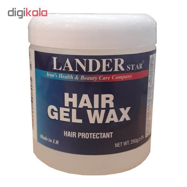ژل واکس مو لندر استار مدل Hair Gel Wsx مقدار 250 گرم