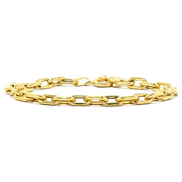 دستبند طلا 18 عیار زنانه زرالتون مدل هرمس