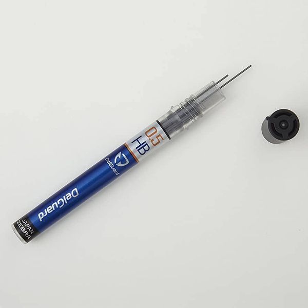 نوک مداد نوکی 0.5 میلی متری زبرا مدل دلگارد Delguard