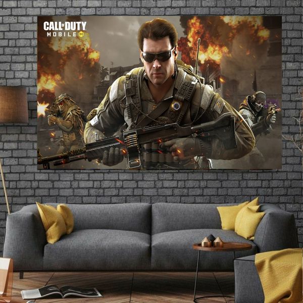 پوستر دیواری طرح Call OF Duty کد FD953