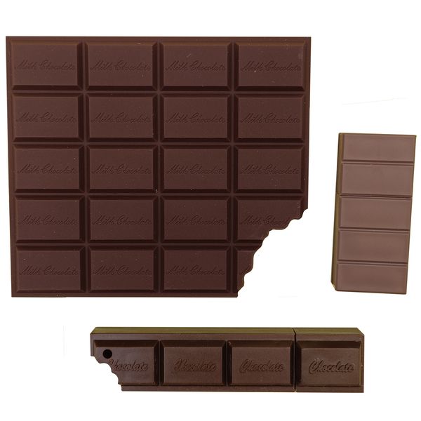 دفترچه یادداشت 40 برگ مدل RNG02 طرح شکلات به همراه خودکار و ماژیک