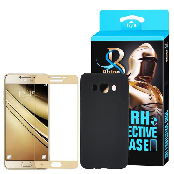 کاور راین مدل R9_remx مناسب برای گوشی موبایل سامسونگ Galaxy J5 2016 به همراه محافظ صفحه نمایش