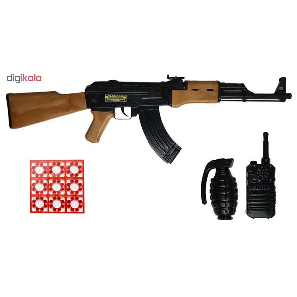 تفنگ اسباب بازی گلدن گان مدل AK-47 