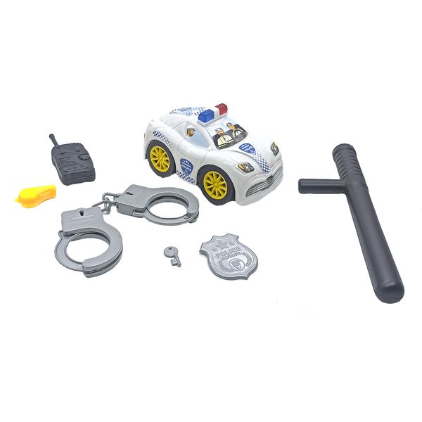 بیسیم و دستبند اسباب بازی مدل ماشین پلیس شهر کد 1009
