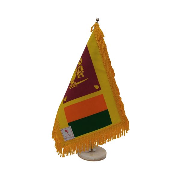 پرچم رومیزی ایران اسکرین طرح پرچم سریلانکا مدل 20452