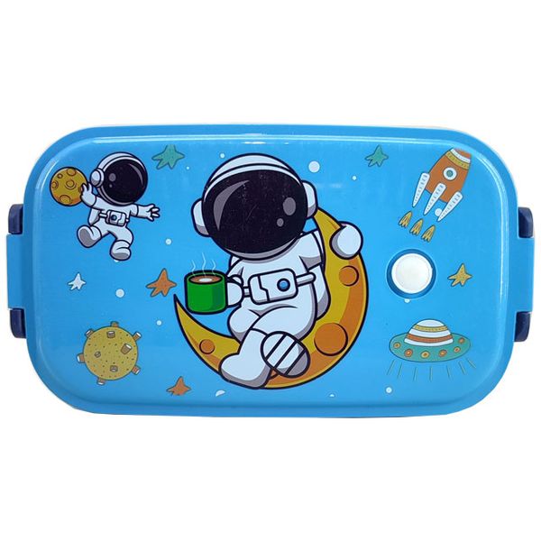 ظرف غذا کودک مدل فضانورد لانچ باکس