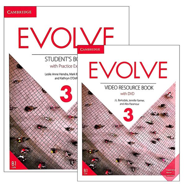 کتاب EVOLVE 3 اثر جمعی از نویسندگان انتشارات آرماندیس 2 جلدی 