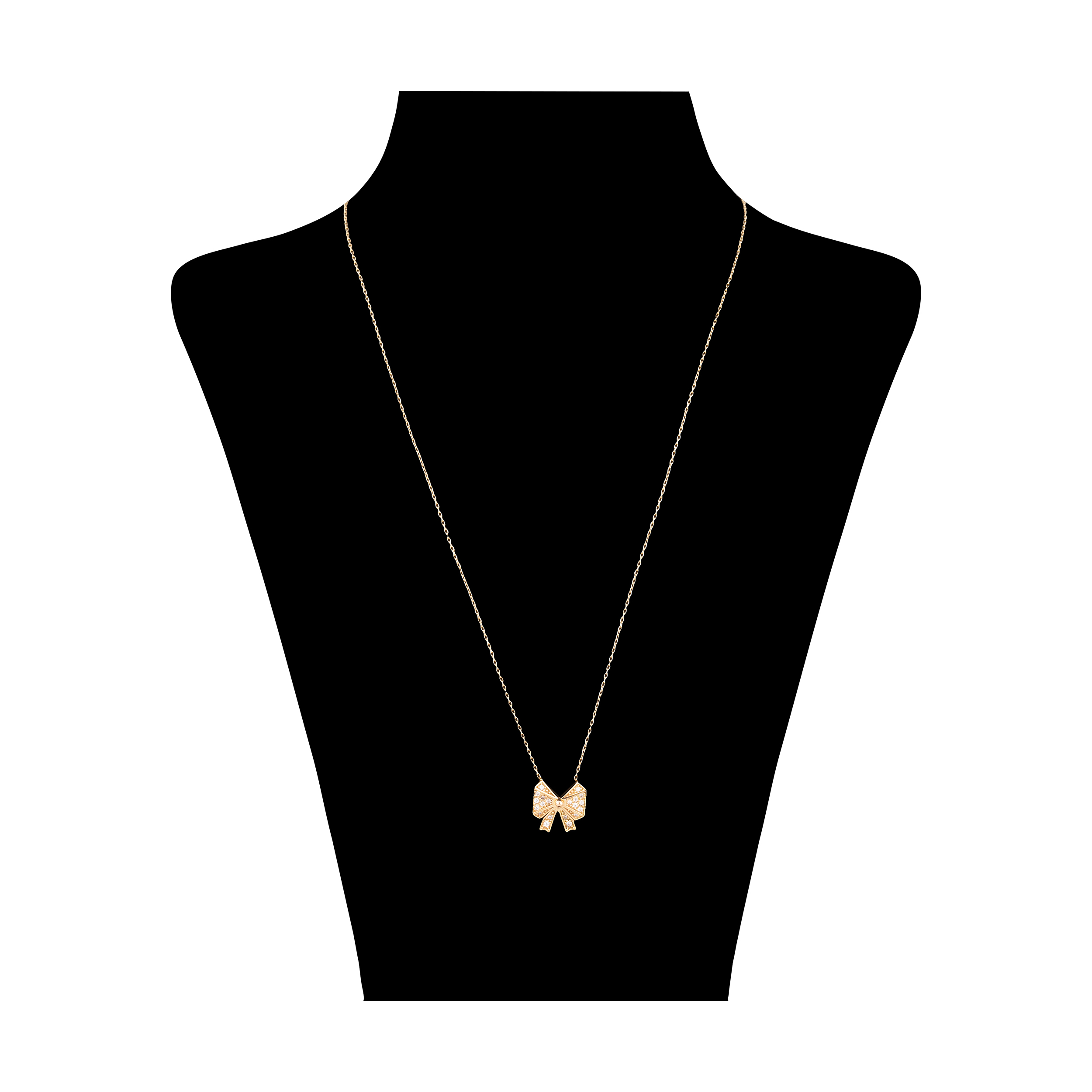 گردنبند طلا 18 عیار زنانه مدیسا مدل N7017