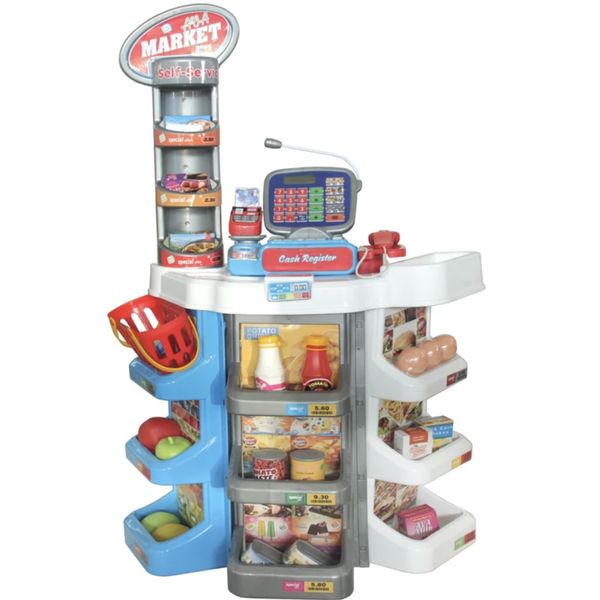 ست اسباب بازی آشپزخانه مدل سوپرمارکت 