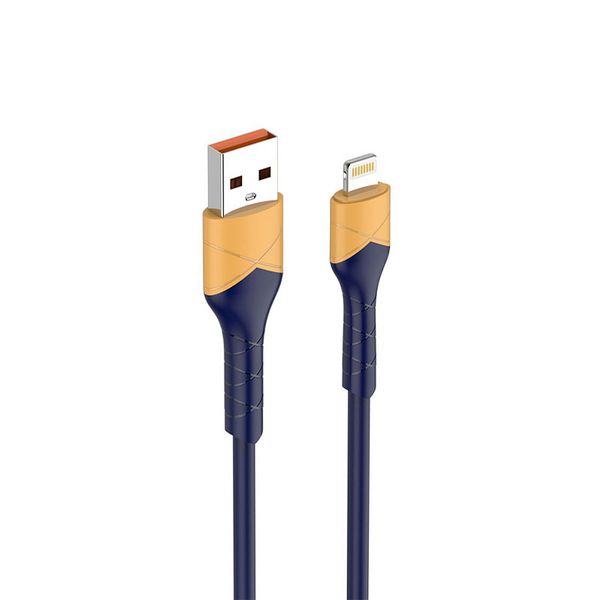 کابل تبدیل USB به لایتنینگ الدینیو مدل LS801 طول 1 متر