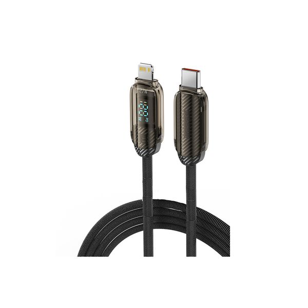 کابل تبدیل USB-C  به لایتنینگ توکی مدل digital TXCTL-YX01 طول دو متر 