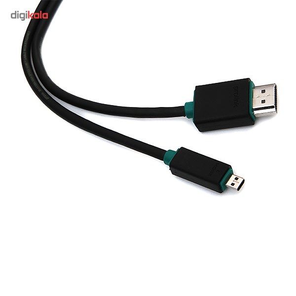 کابل تبدیل HDMI به microHDMI پرولینک مدل PB389 طول 1.5 متر
