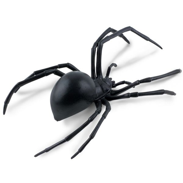 عروسک سافاری مدل Black Widow Spider سایز خیلی کوچک