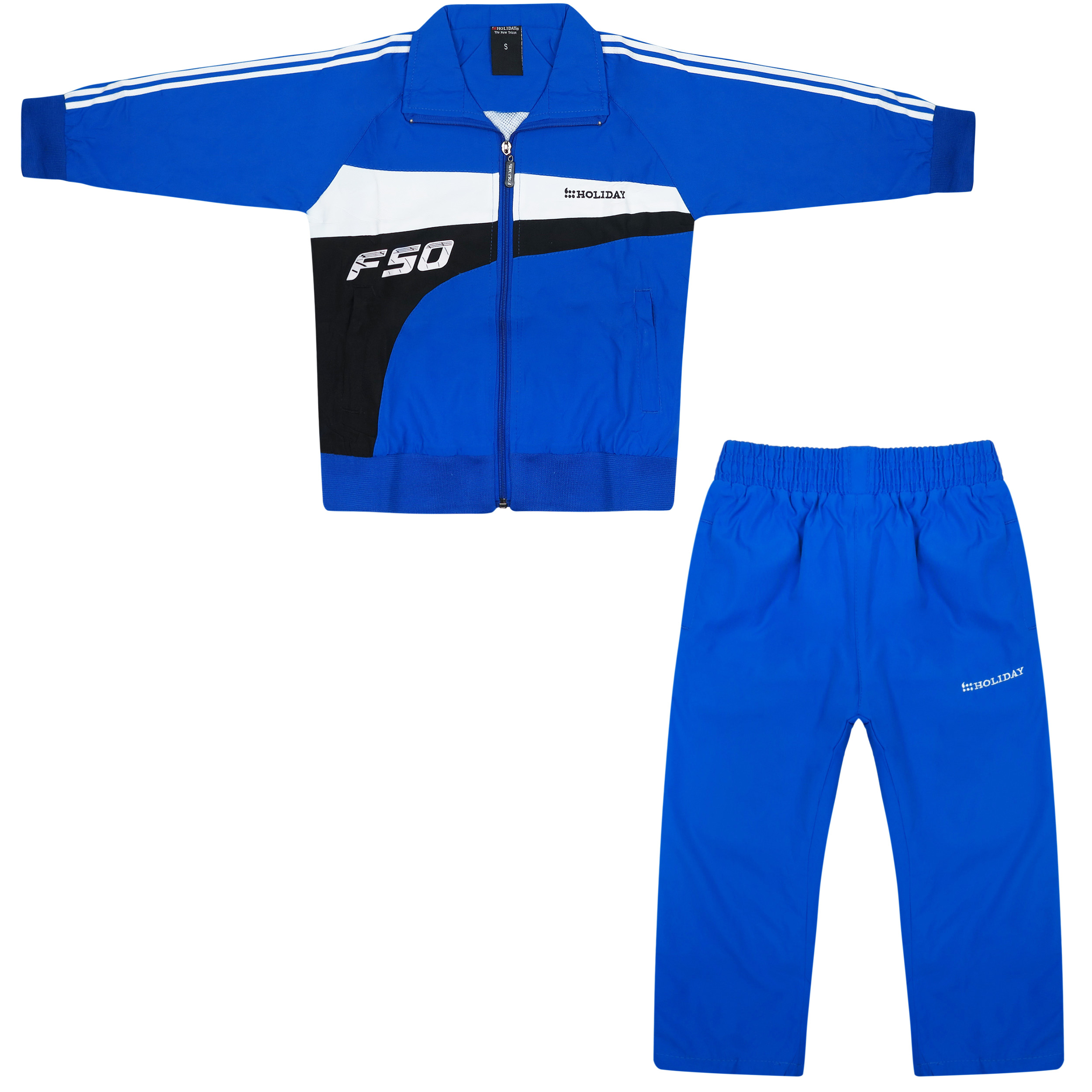 ست سویشرت و شلوار ورزشی پسرانه هالیدی مدل p365 رنگ آبی