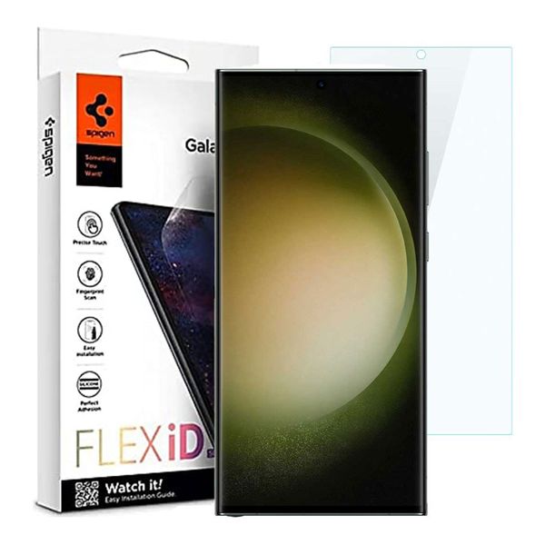 محافظ صفحه نمایش اسپیگن مدل FLEXiD مناسب برای گوشی موبایل سامسونگ Galaxy S23 Ultra