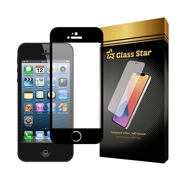 محافظ صفحه نمایش سرامیکی مات گلس استار مدل MCERAMICSS مناسب برای گوشی موبایل اپل iPhone 5s / iPhone 5c / iPhone 5