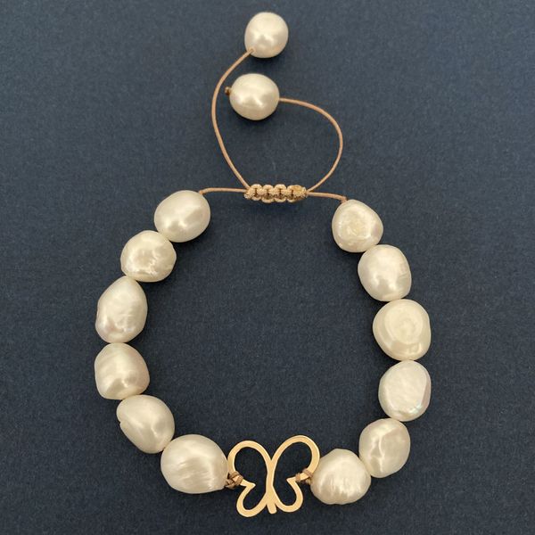 دستبند طلا 18 عیار زنانه الماسین آذر مدل PARVANEH01