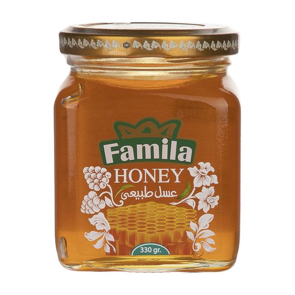 عسل طبیعی فامیلا - 330 گرم