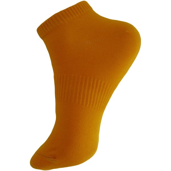 جوراب ورزشی ساق کوتاه مردانه ادیب مدل اسپرت کش انگلیسی کد MNSPT رنگ نارنجی بسته 2 عددی