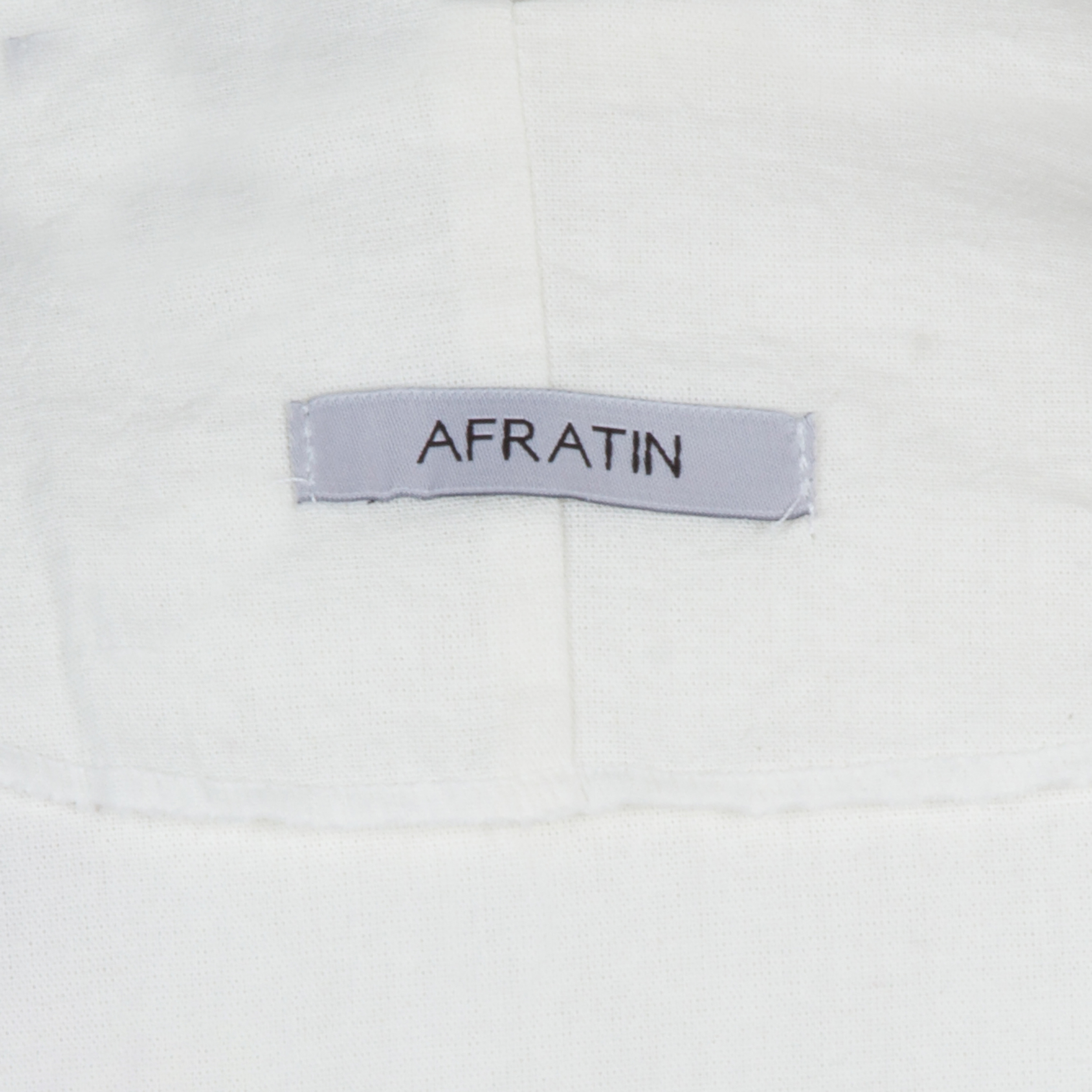 کت زنانه افراتین کد 9578 مدل چیندار رنگ سفید