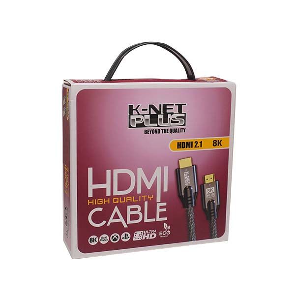 کابل 2.1 HDMI کی نت پلاس مدل KP-CH21B50 طول 5 متر