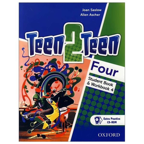 کتاب 4 Teen 2 Teen اثر Joan Saslow and Allen Ascher انتشارات اکسفورد