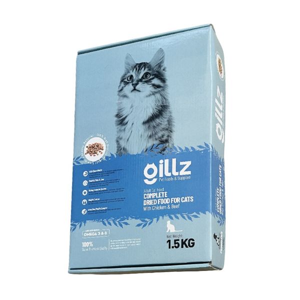 غذا خشک گربه گیلز مدل سوپر پریمیوم وزن 1.5 کیلوگرم