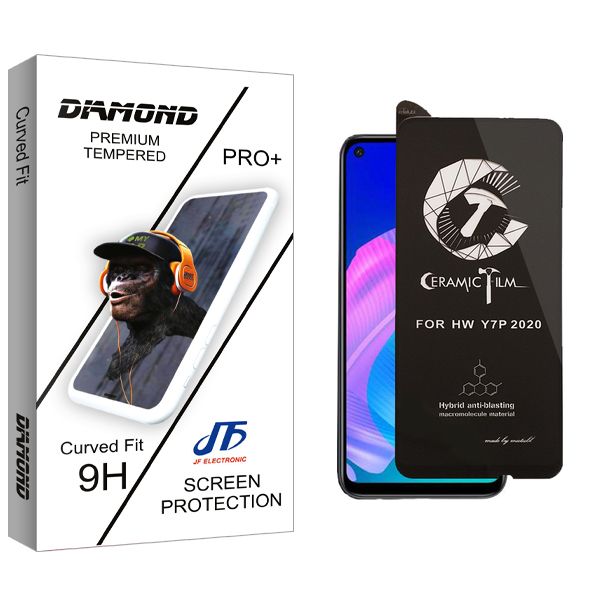 محافظ صفحه نمایش جی اف مدل Diamond crfilm مناسب برای گوشی موبایل هوآوی Y7P