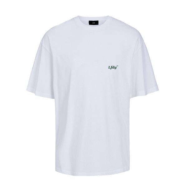 تی شرت اورسایز مردانه ال اف دی وای مدل LF2205-12789