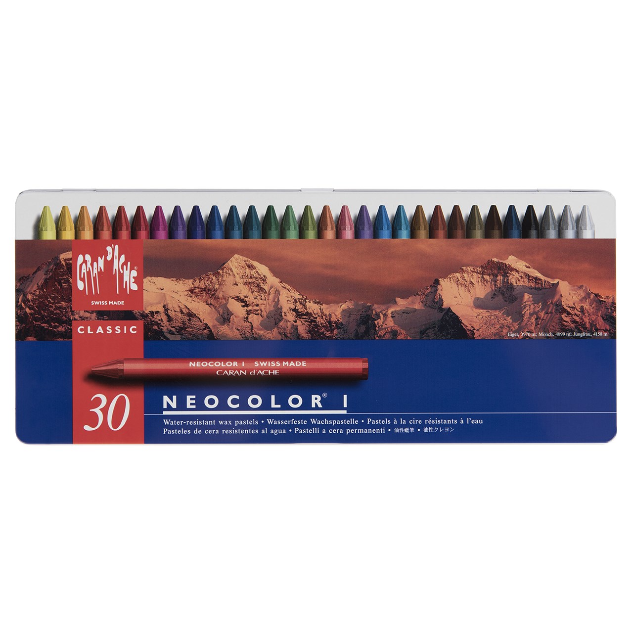پاستل روغنی 30 رنگ کارن داش سری Neocolor I مدل 330