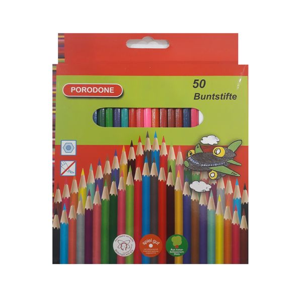 مداد رنگی 50 رنگ پرودون  کد 007