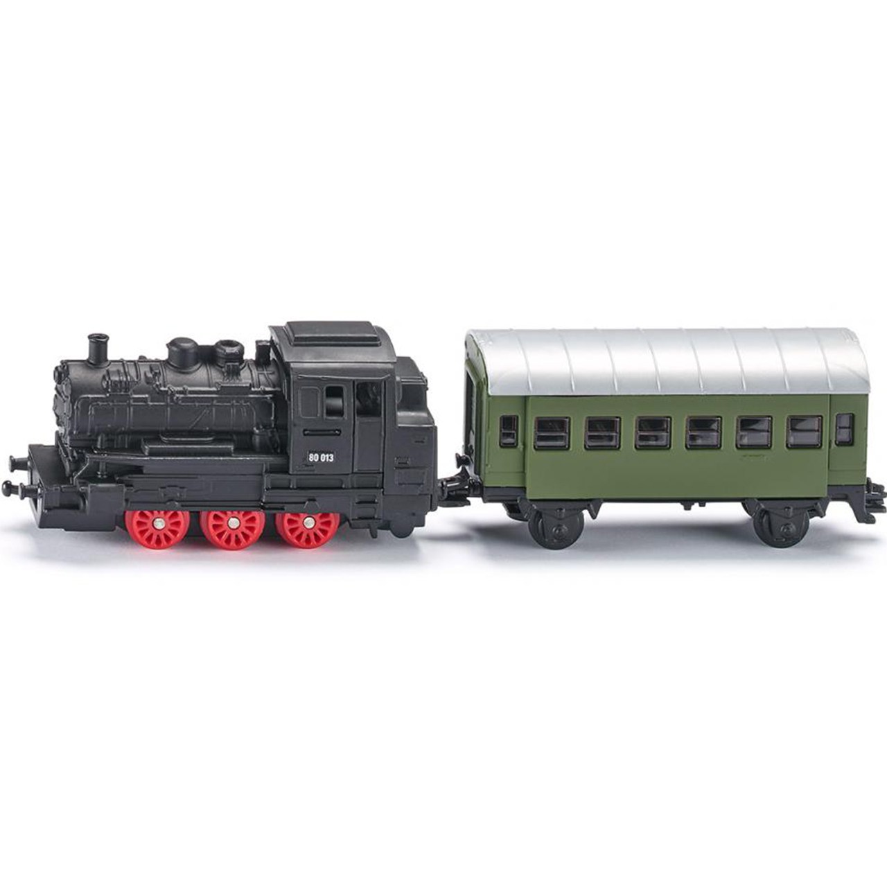 ماشین بازی Siku مدل Steam Engine With Passenger Carriage