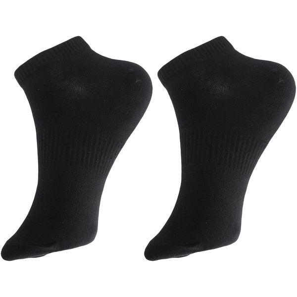 جوراب ورزشی ساق کوتاه مردانه ادیب مدل اسپرت کش انگلیسی کد MNSPT رنگ مشکی بسته 2 عددی