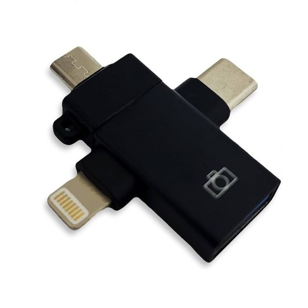 مبدل USB-C / MicroUSB / لایتنینگ OTG مدل SX-39