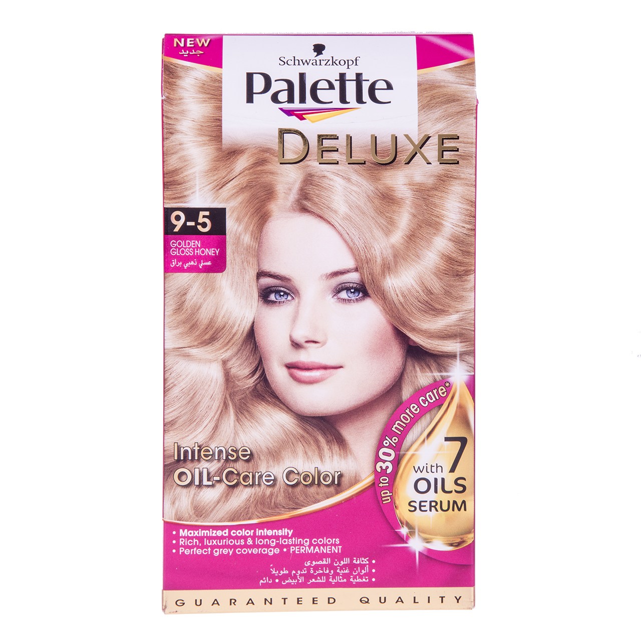 کیت رنگ مو پلت سری Deluxe مدل Golden Gloss Honey شماره 5-9