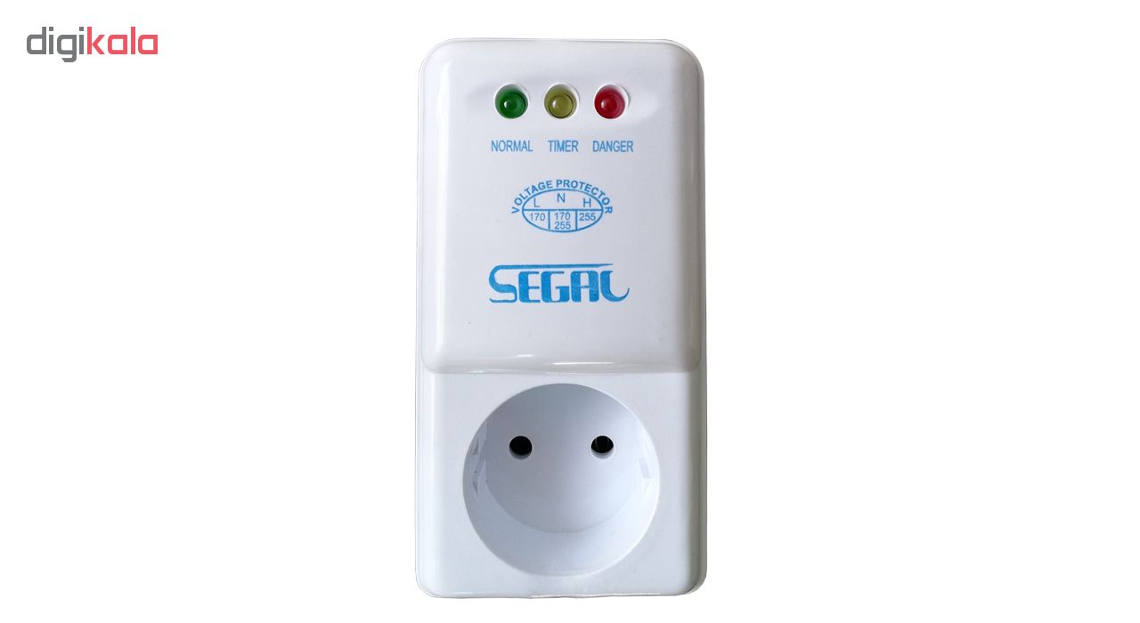 محافظ ولتاژ الکترونیکی سگال مدل SGM1ED مناسب برای یخچال و فریزر
