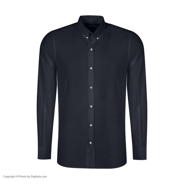 پیراهن آستین بلند مردانه ال سی وایکیکی مدل 220SA013Z8-HUC-BLACK2222222