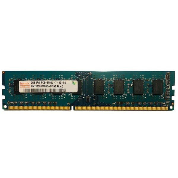 رم دسکتاپ DDR3 تک کاناله 1066 مگاهرتز CL9 هاینیکس مدل HMT125U6TFR8C ظرفیت 2 گیگابایت