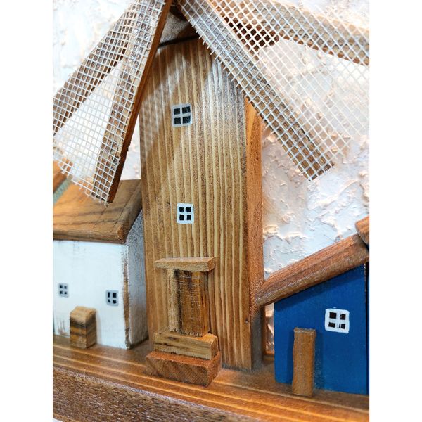 جاکلیدی چوبی مدل دهکده رویایی کد 5313