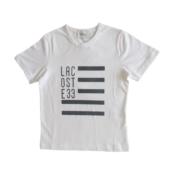 تی شرت آستین کوتاه پسرانه لاگوست مدل 208599 208599