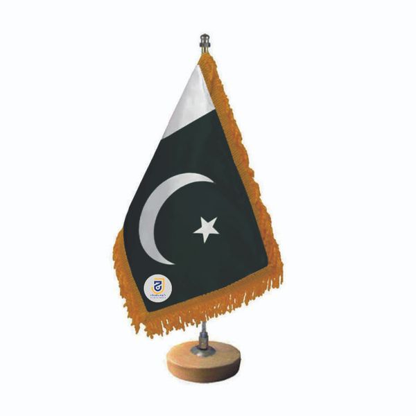 پرچم رومیزی جاویدان تندیس پرگاس مدل پاکستان کد 1