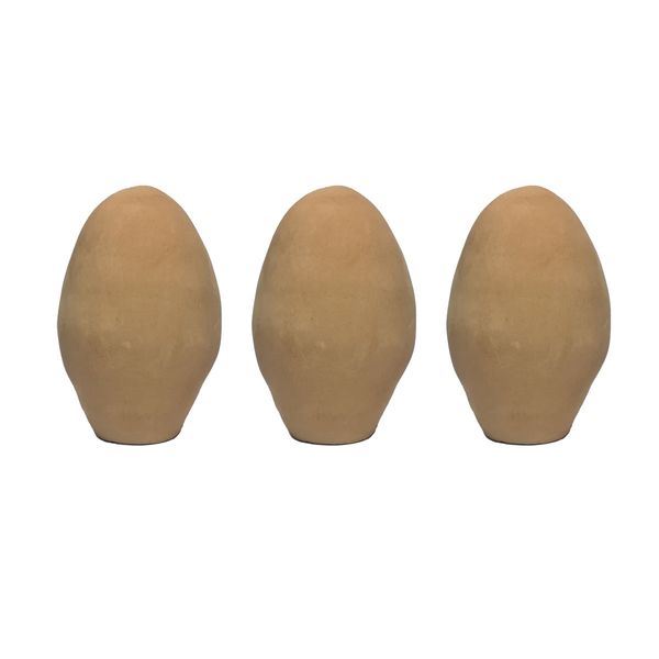 تخم مرغ سفالی رفیق کد01 بسته 3 عددی