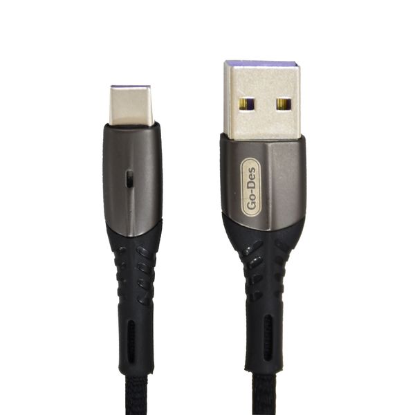 کابل تبدیل USB به USB-C گو-دس مدل GD-UC536TC طول 2 متر