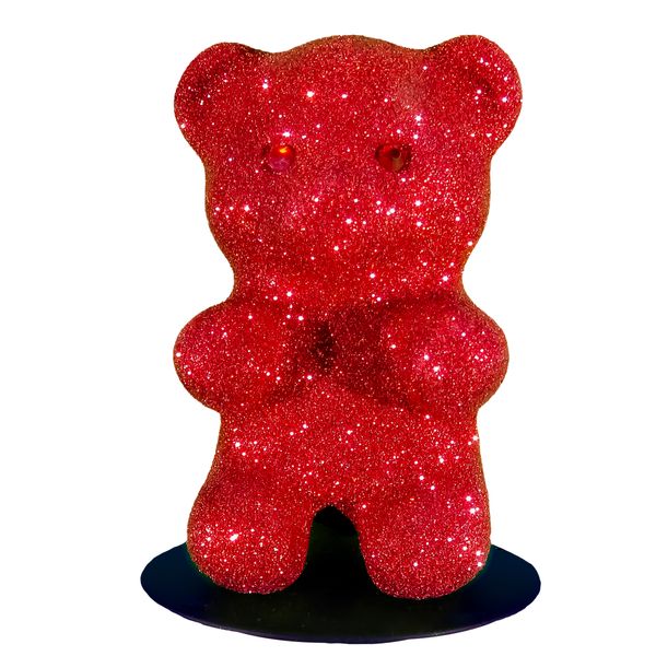 فیگور دیزنی طرح تدی خرس پاستیلی مدل الماسی Teddy Bear Diamond