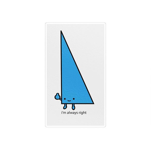 استیکر لپ تاپ ماسا دیزاین طرح مثلث مدل STKJO