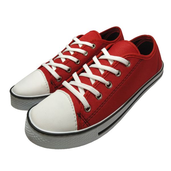 کفش راحتی مدل لیدر کد A8 رنگ قرمز