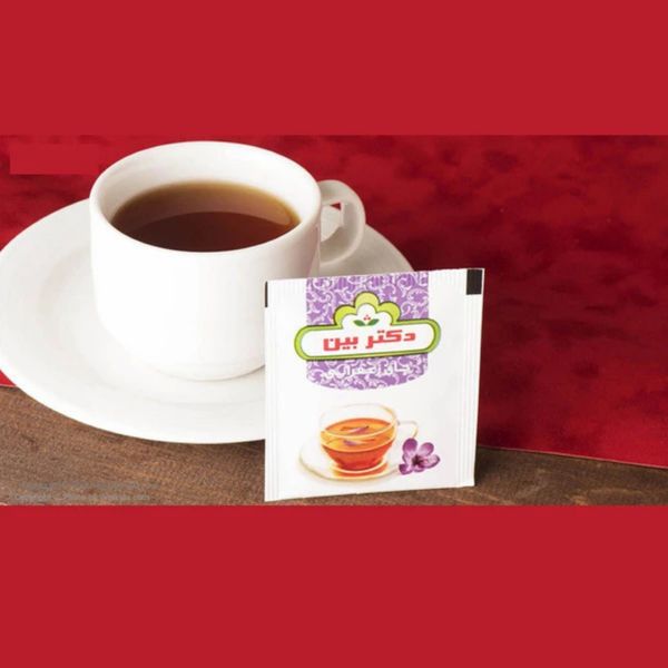 دمنوش چای و زعفران دکتر بین - 40 گرم بسته 2 عددی
